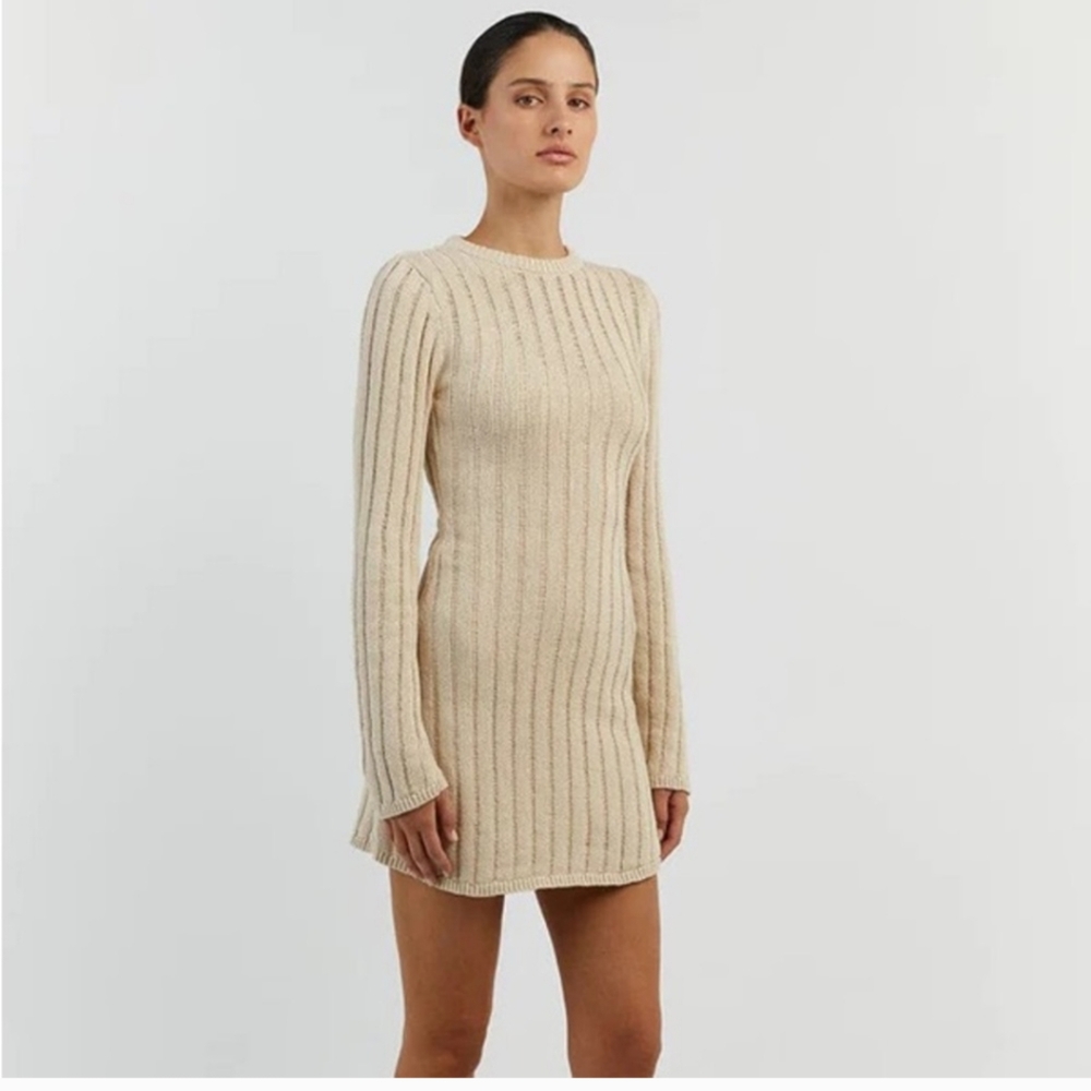 NWT DISSH Stevie Long Sleeve Mini Dress Large